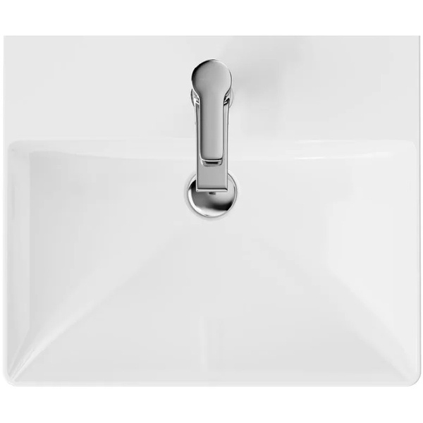 раковина kerama marazzi pro 50 pror.wb.50 белая глянцевая