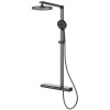 Душевая система Vincea Aspire VSFS-4AS1GM Вороненая сталь