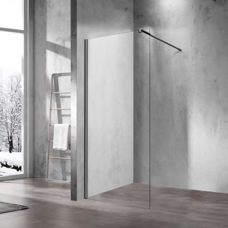 Неподвижная перегородка 110 см Vincea Walk-In VSW-1H110CLGM прозрачное