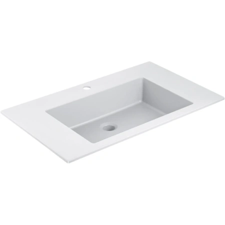 раковина vincea vcb-13800w 80х48 см, белая