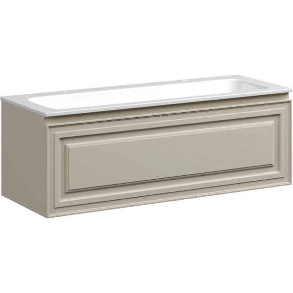 тумба под раковину sancos very 120 vr120ce подвесная beige soft