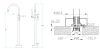 смеситель для ванны boheme uno 469-mw белый матовый