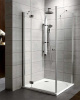 душевой уголок radaway torrenta kdj 100 l×80 графитовое