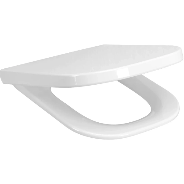 сиденье для унитаза roca the gap a80173200b с микролифтом, белый