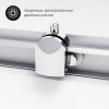 душевой уголок am.pm gem 90×90 w90g-403-090mt профиль серый, стекло прозрачное