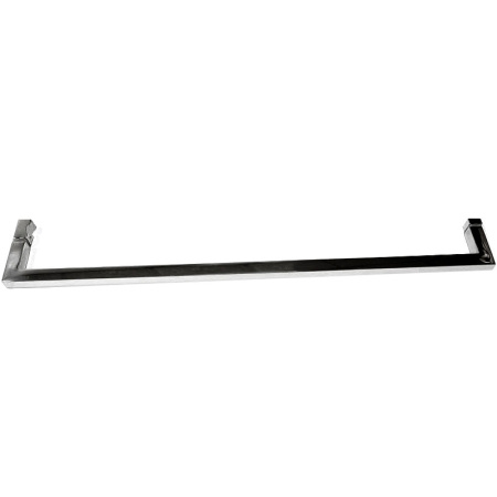 душевая дверь abber schwarzer diamant 160 ag30160mh профиль хром, стекло матовое