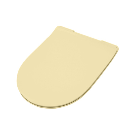 Сиденье для унитаза artceram File 2.0 FLA014 12 с микролифтом, цвет giallo zinco