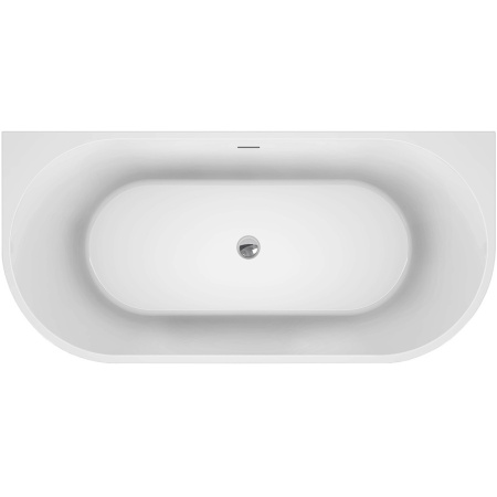 ванна акриловая пристенная belbagno bb710-1400-750