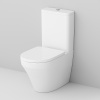 унитаз компакт am.pm inspire ck50c1704w с гигиеническим душем и ершиком с бачком и сиденьем микролифт
