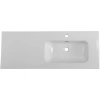 раковина belbagno bb1200etl-r 121 см, полувстраиваемая, цвет белая