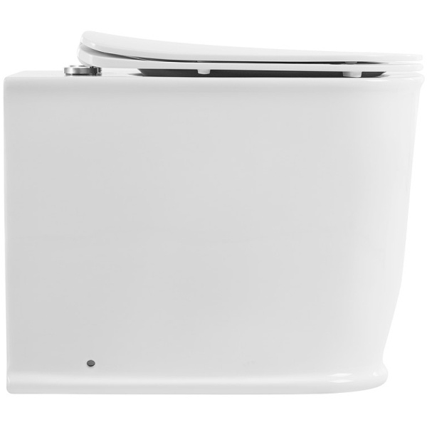 унитаз belbagno prado bb10150cb/bb10150sc приставной с сиденьем микролифт