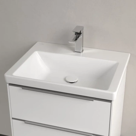 раковина 60x47 см villeroy & boch subway 3.0 4a706101
