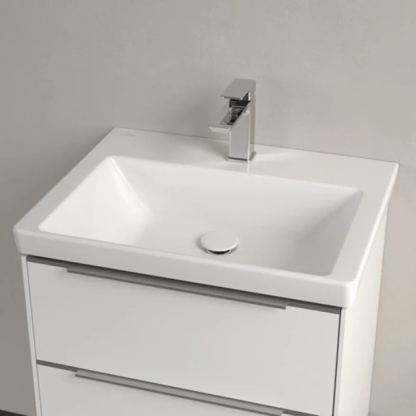 раковина 60x47 см villeroy & boch subway 3.0 4a706101