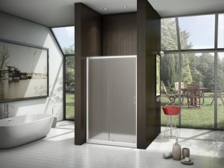 дверь для душевой кабины в нишу good door latte wtw-110-g-we