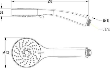душевая лейка lemark lm0813c