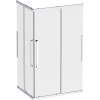 Душевой уголок AM.PM Func 120×90 W84G-403-12090-MТ профиль хром матовый, стекло прозрачное