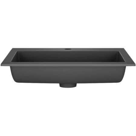 раковина vincea vcb-13600b 60х48 см, цвет черный