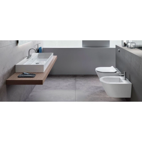 раковина gsi kube x 9423111 подвесная, 100x47 см, bianco lucido (белый глянец)