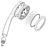 душевая лейка iddis spahome spa1f00i18 цвет хром