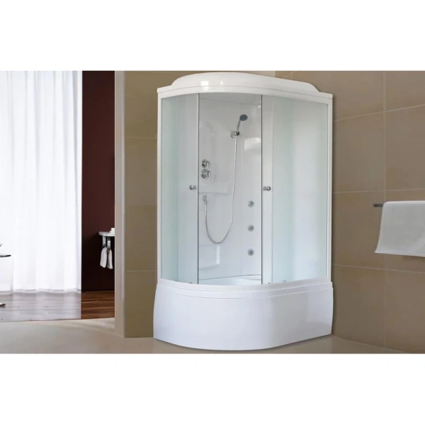 душевая кабина royal bath bk 120х80 rb8120bk2-m-r с гидромассажем