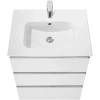 тумба белый глянец 58,5 см roca the gap a857404806