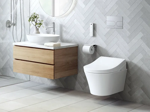 Комплект подключения TOTO, WASHLET®, со скрытыми соединениями (ПРОДАЕТСЯ ТОЛЬКО В КОМПЛЕКТЕ С ОСНОВНЫМ ИЗДЕЛИЕМ)