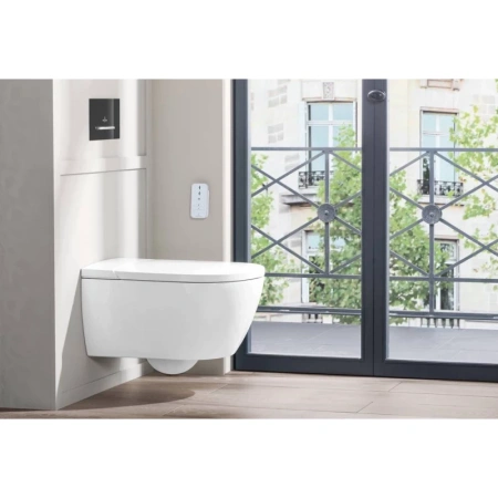 унитаз подвесной villeroy & boch viclean v0e1 00 r1 с функцией биде