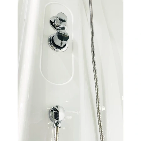 душевая кабина royal bath rb 90bk1-t 90x90 см