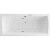 Акриловая ванна Excellent Aquaria Lux 180x80 "NANO" цвет хром