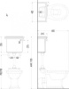 бачок для унитаза devon & devon westminster ibcbwes