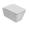Унитаз подвесной Globo Stone STS05.BI 36x52 см, безободковый, цвет белый
