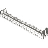 душевой лоток berges super slim 500 090078 с решеткой хром матовый