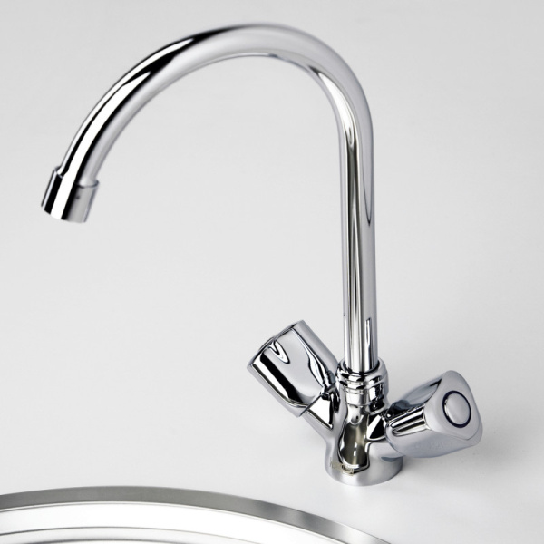 смеситель для кухни wasserkraft amper 2907 цвет хром
