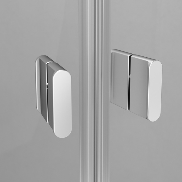 душевой уголок am.pm x-joy twin slide 90×90 w88e-205-090mt64 профиль хром матовый, стекло прозрачное