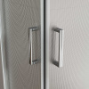 душевой уголок vincea city 100x90 vss-5ct9010mt профиль хром, стекло текстурное