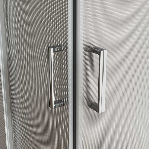 душевой уголок vincea city 100x90 vss-5ct9010mt профиль хром, стекло текстурное