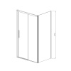 душевой уголок 150×90 см vincea soft vsr-3so9015cl прозрачное