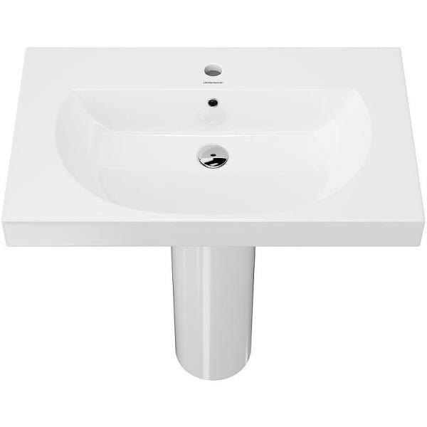раковина kerama marazzi buongiorno 80 bg.wb.80 белая глянцевая