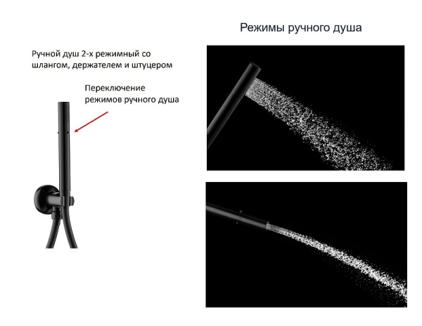 душевая система cezares eco eco-dset-boro брашированное золото