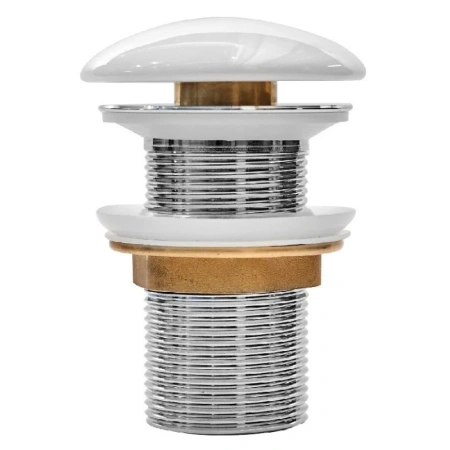 Донный клапан для раковины Iddis Optima Home OPHWS00i88 белый глянцевый