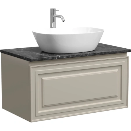 тумба под раковину sancos very 80 vr80ce подвесная beige soft
