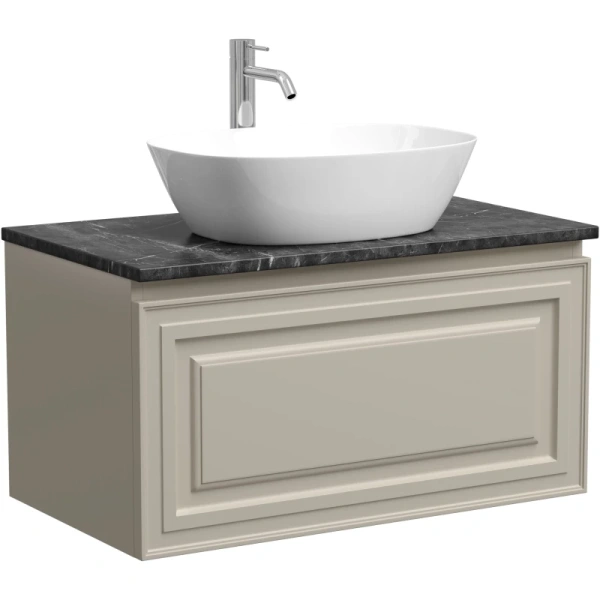тумба под раковину sancos very 80 vr80ce подвесная beige soft
