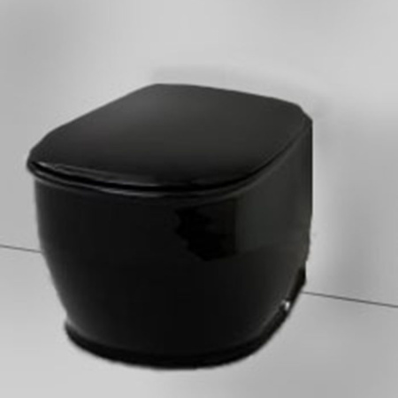 Artceram Artceram AZULEY Унитаз подвесной 36х52см, цвет: черный