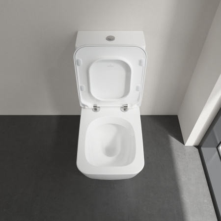 унитаз компакт villeroy&boch venticello 4612r001 без бачка и сиденья