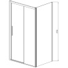 душевой уголок vincea soft 130×90 vsr-3so9013clb профиль черный, стекло прозрачное