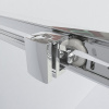 душевая дверь vincea garda 135 vds-1g135clb профиль черный, стекло прозрачное