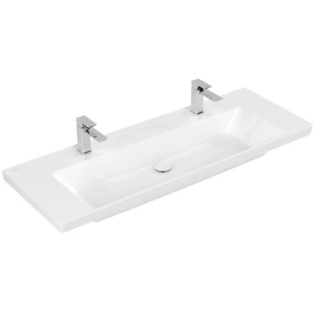 раковина 130x47,5 см villeroy & boch subway 3.0 4a70d101