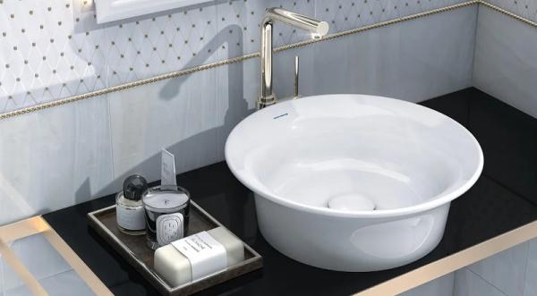раковина-чаша kerama marazzi canaletto 40 cn.wb.40 белая глянцевая