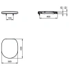 унитаз подвесной ideal standard connect w941102 с сиденьем микролифт, цвет белый