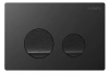 клавиша смыва esbano slim-37mb esinslm37mb черная матовая